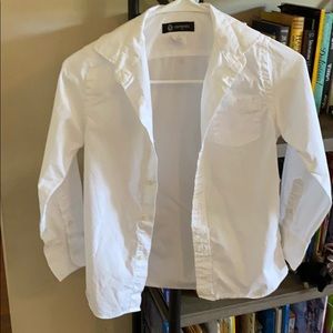 J. Crew Crewcuts Collared suit shirt